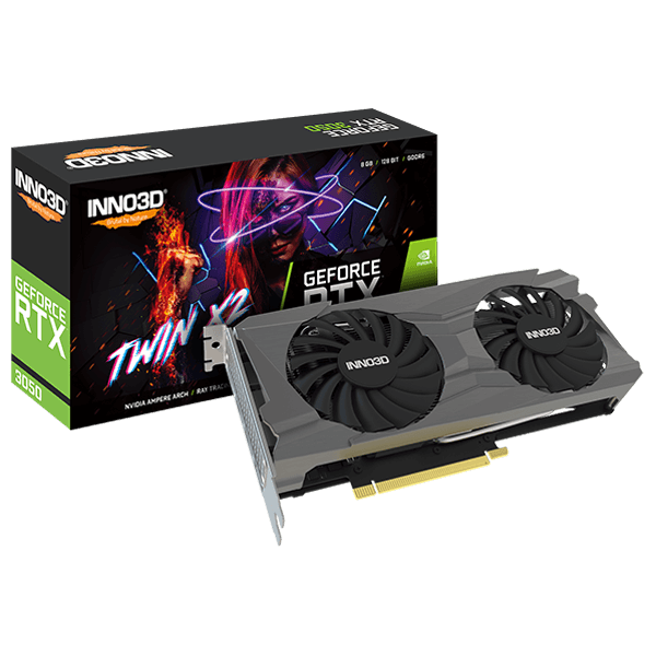 Inno3d RTX 3050 TWIN X2 8GB Gaming Graphics Card