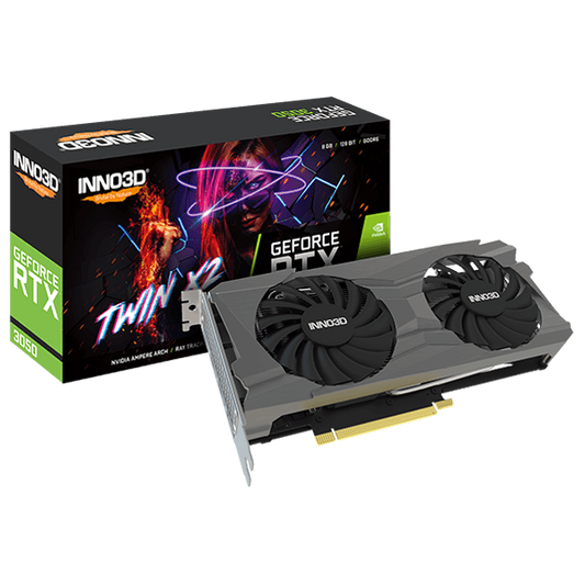 Inno3d RTX 3050 TWIN X2 8GB Gaming Graphics Card